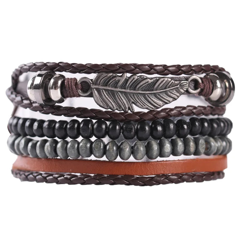 Multi-Layer Buddha Bead Bracelet