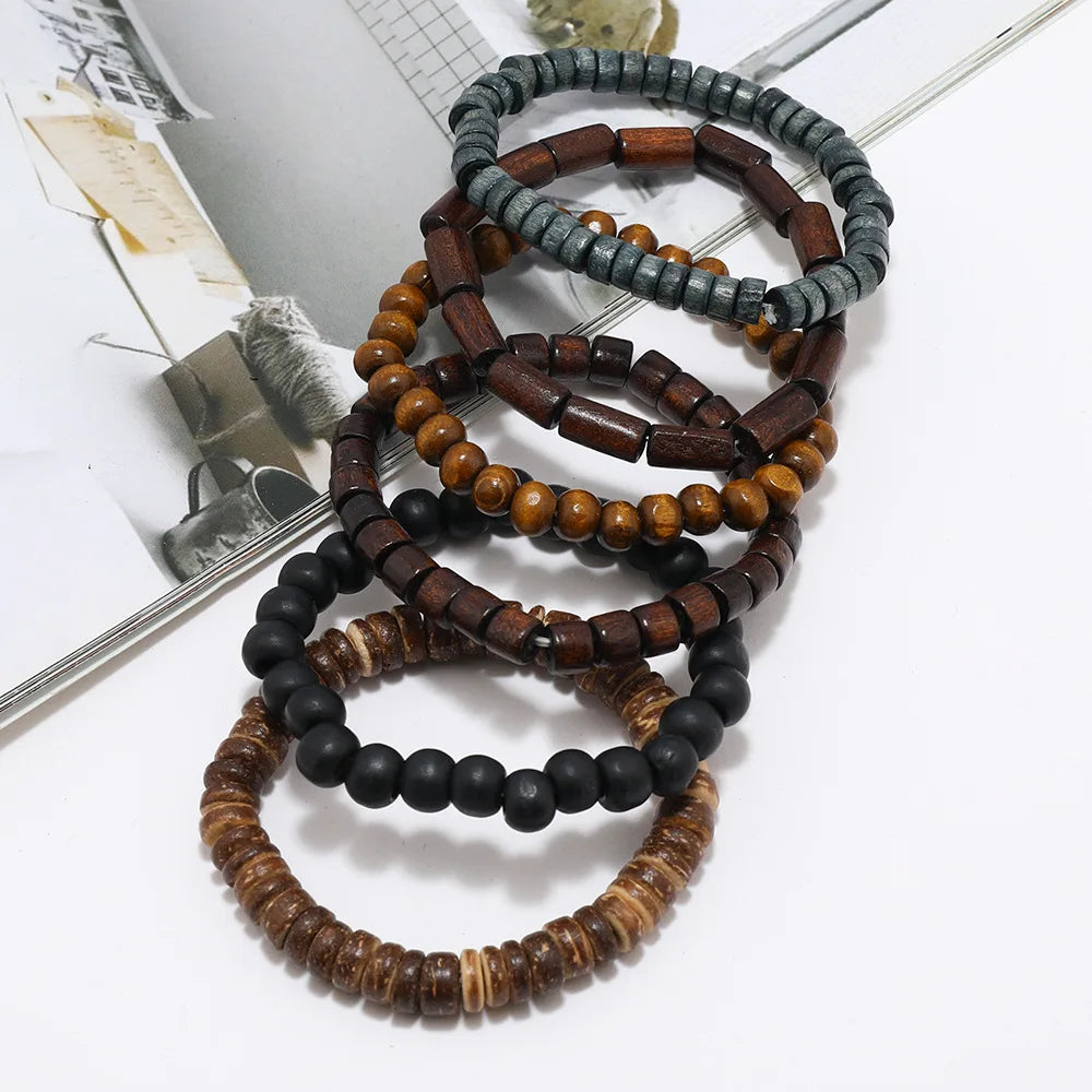 Multi-Layer Buddha Bead Bracelet