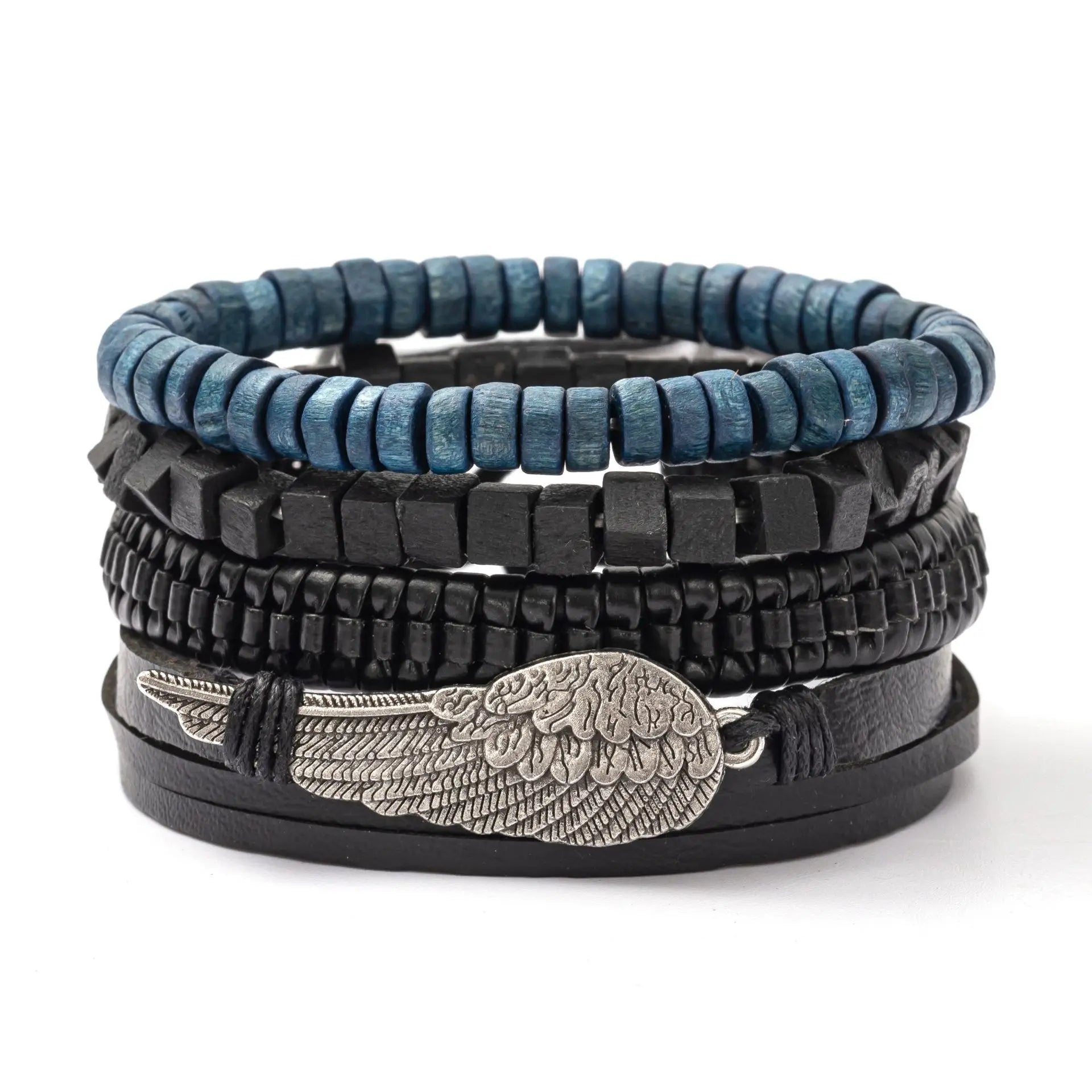 Multi-Layer Buddha Bead Bracelet