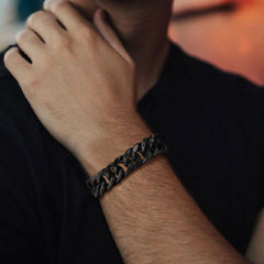 Men’s Stainless Steel Cuban Link Bracelet