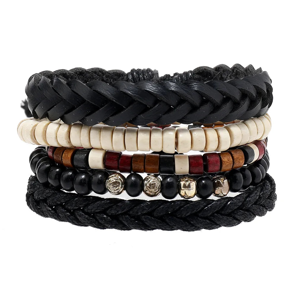 Multi-Layer Buddha Bead Bracelet