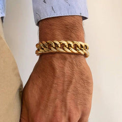 Men’s Stainless Steel Cuban Link Bracelet
