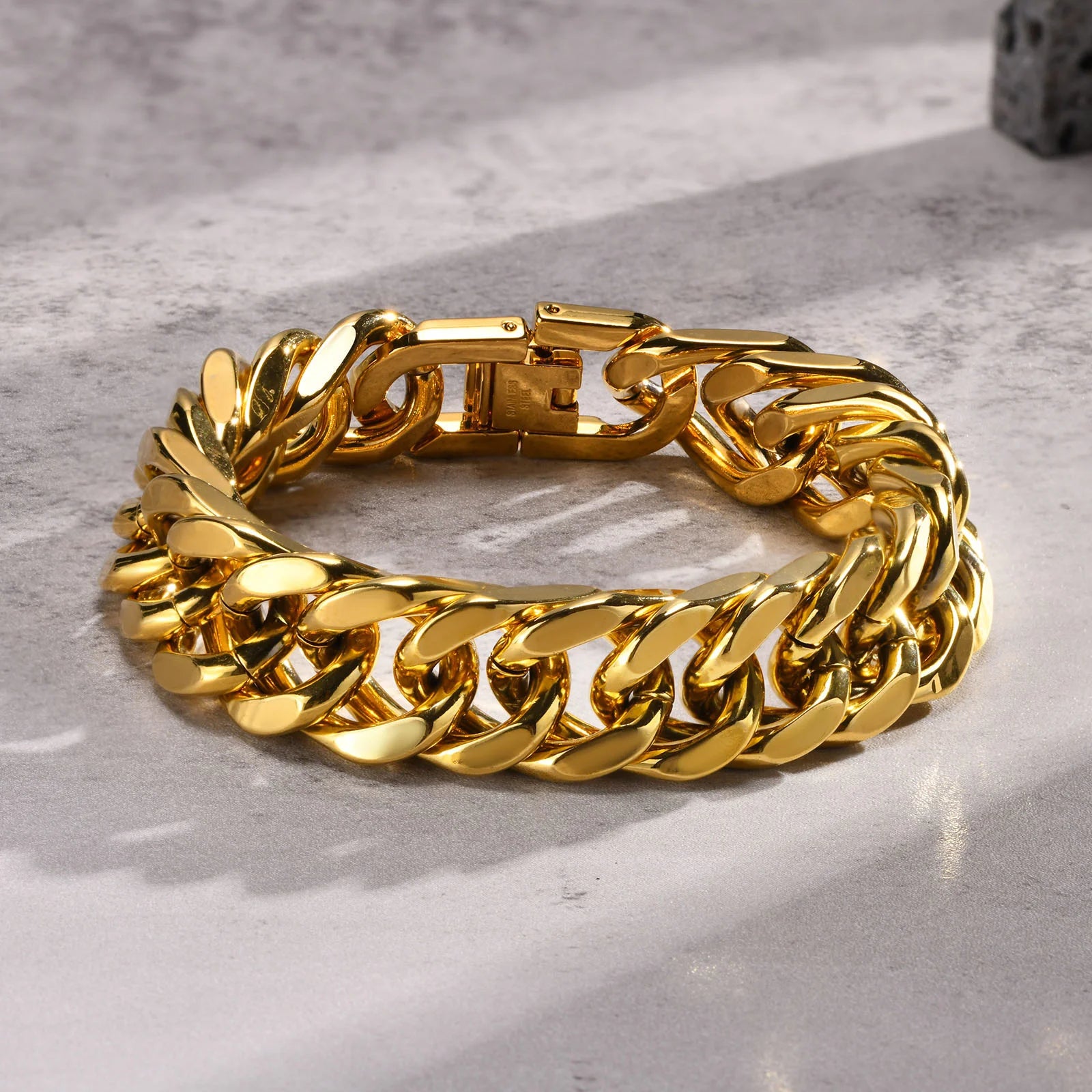 Men’s Stainless Steel Cuban Link Bracelet