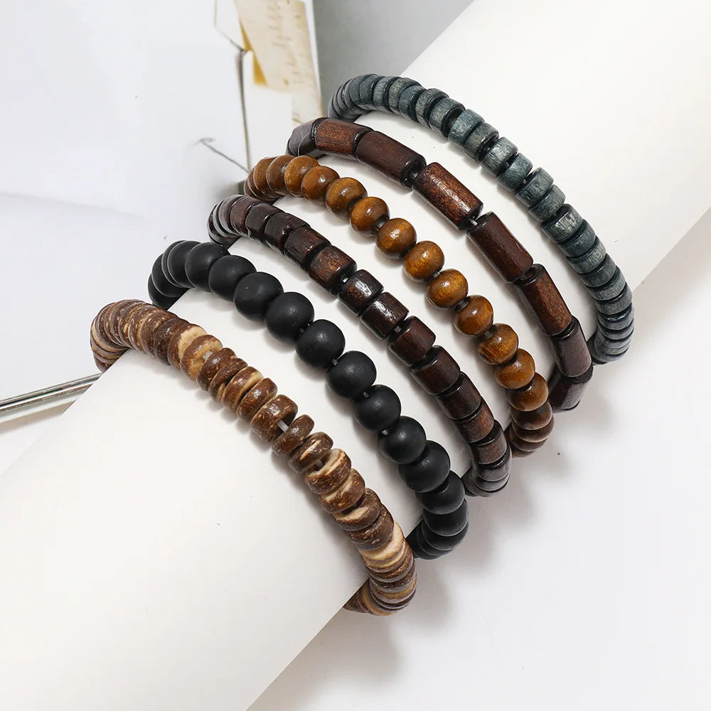 Multi-Layer Buddha Bead Bracelet