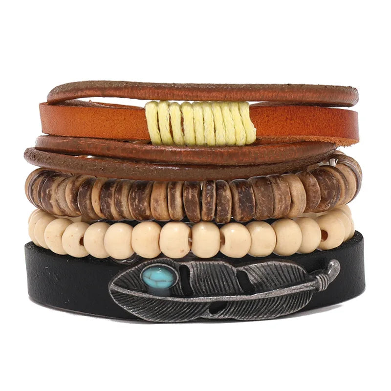 Multi-Layer Buddha Bead Bracelet